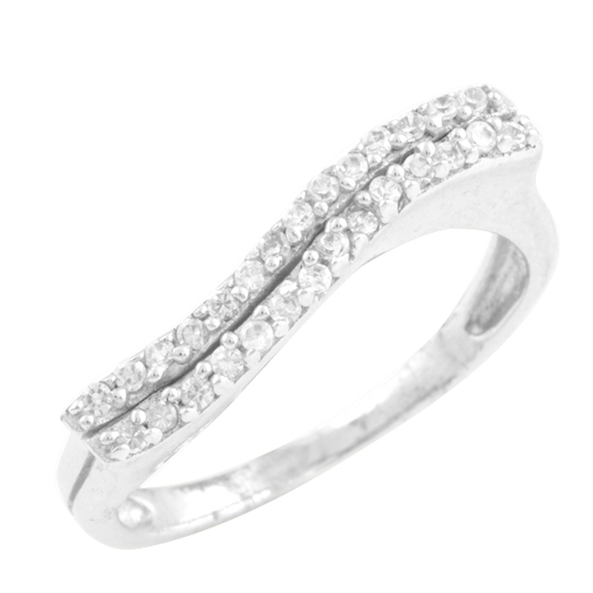 

Серебряное кольцо SilverBreeze с фианитами 18 размер