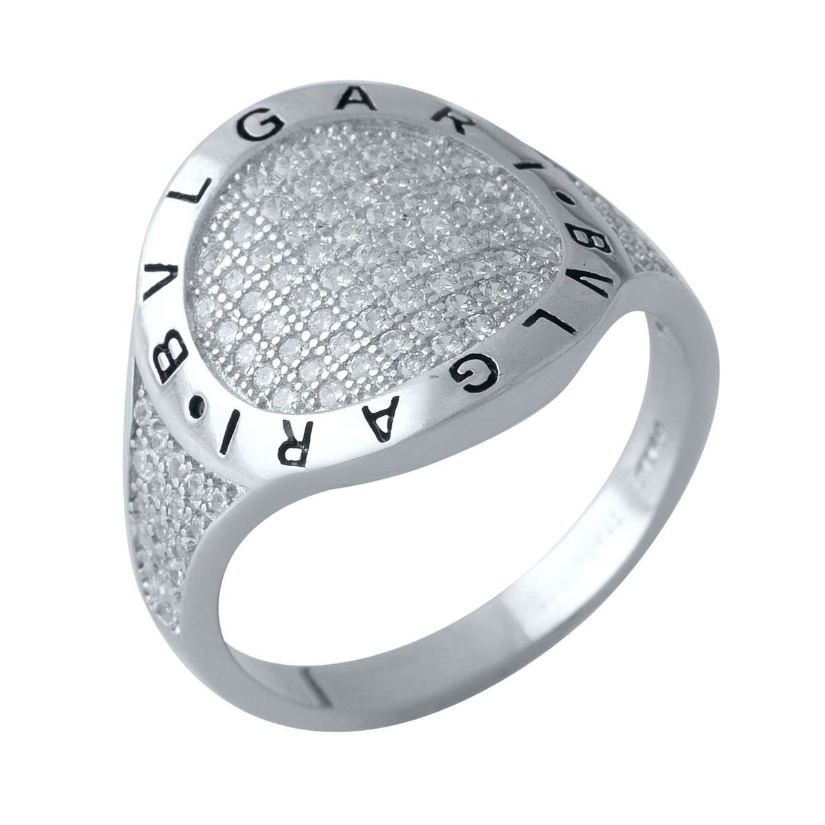 

Серебряное кольцо SilverLine с фианитами 17 размер