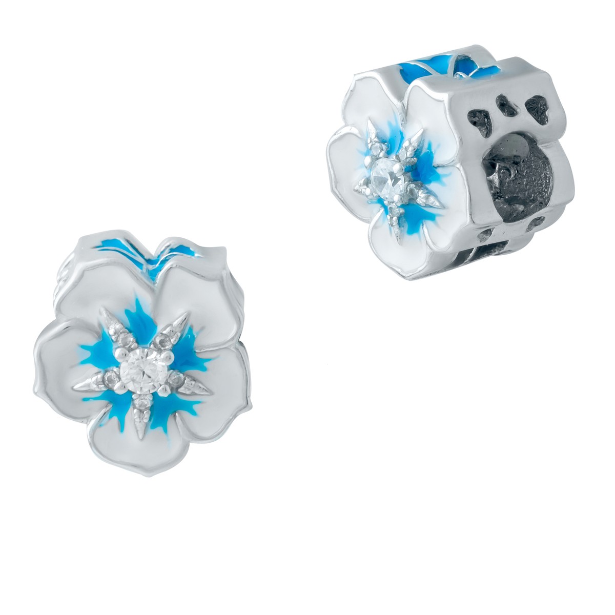 

Серебряный шарм SilverLine с емаллю