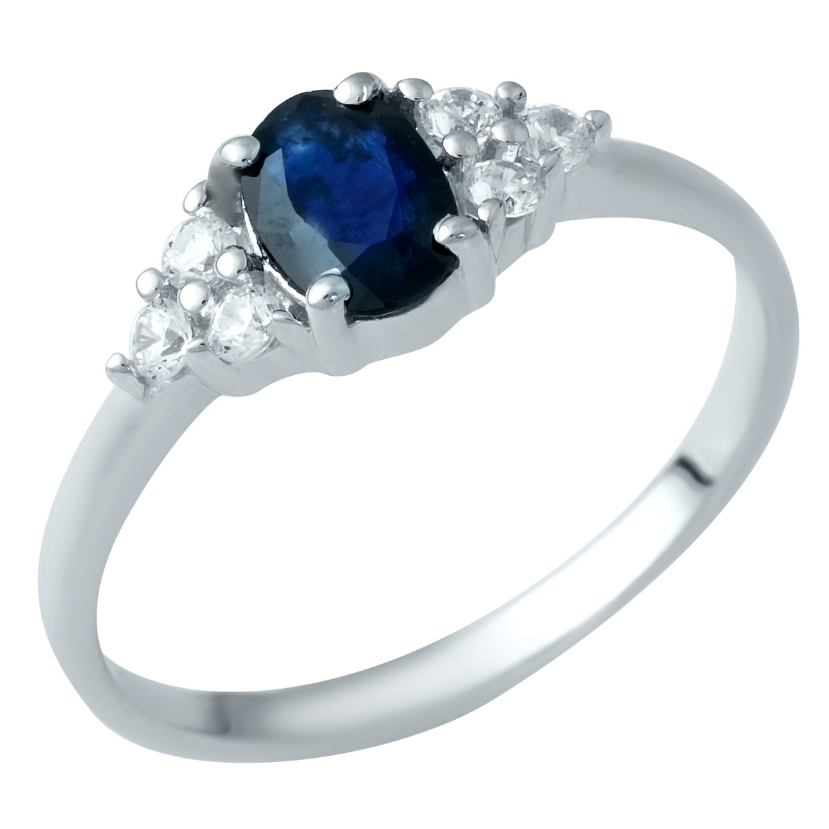 

Серебряное кольцо SilverBreeze с натуральным сапфиром 1.175ct 18 размер