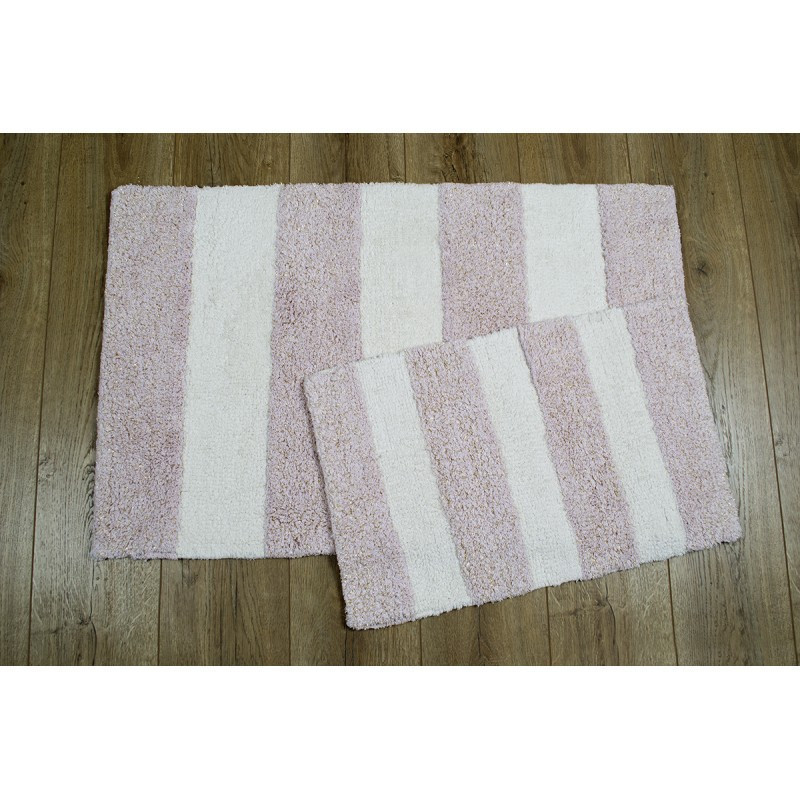 

Набор ковриков Irya - Kate pembe розовый 60*90+40*60