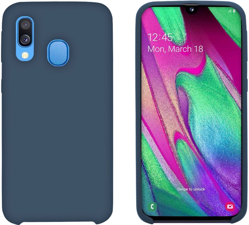 

Панель Intaleo Velvet для Samsung Galaxy A40 Blue
