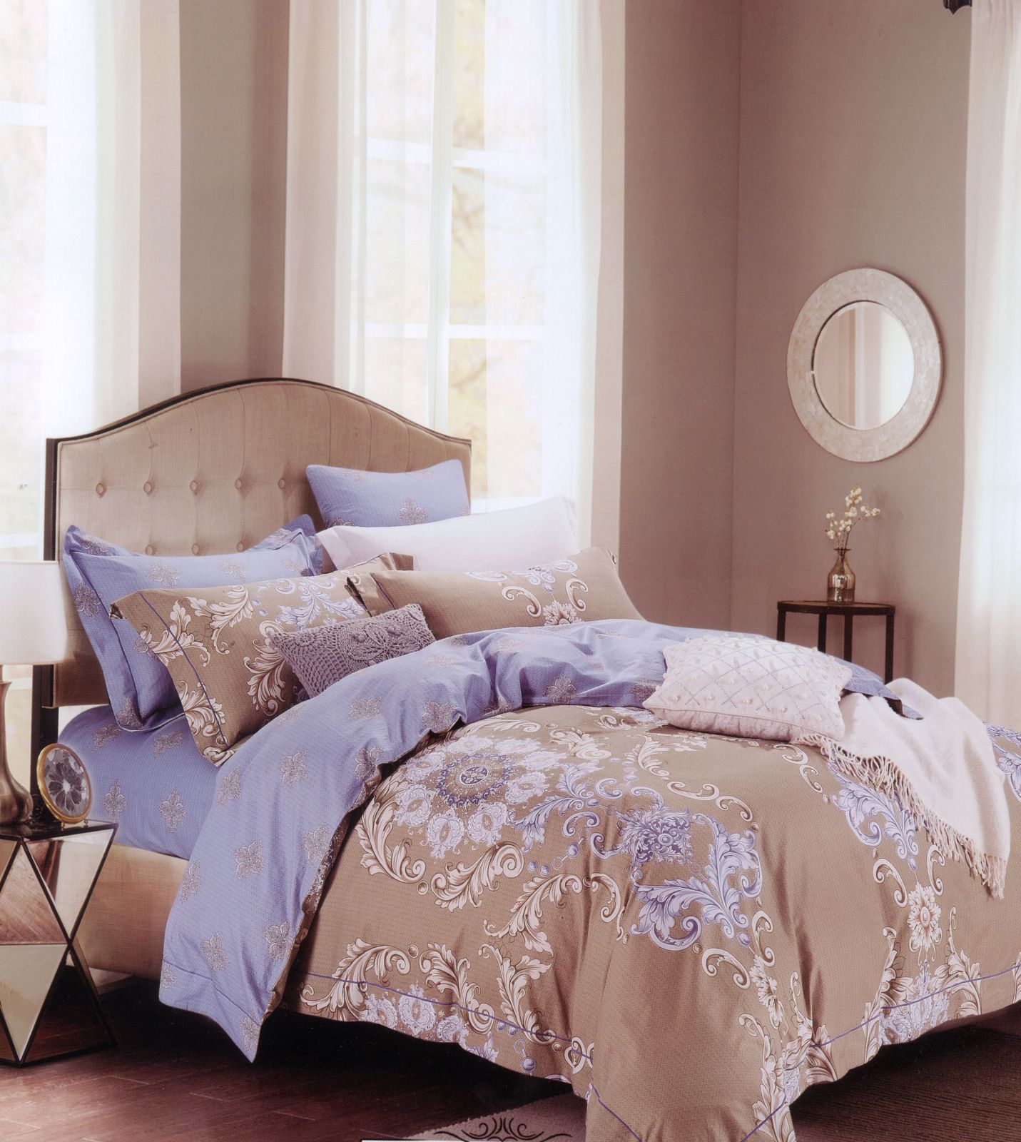 

Постельные наборы Queensilk 160*220 160/220/5081