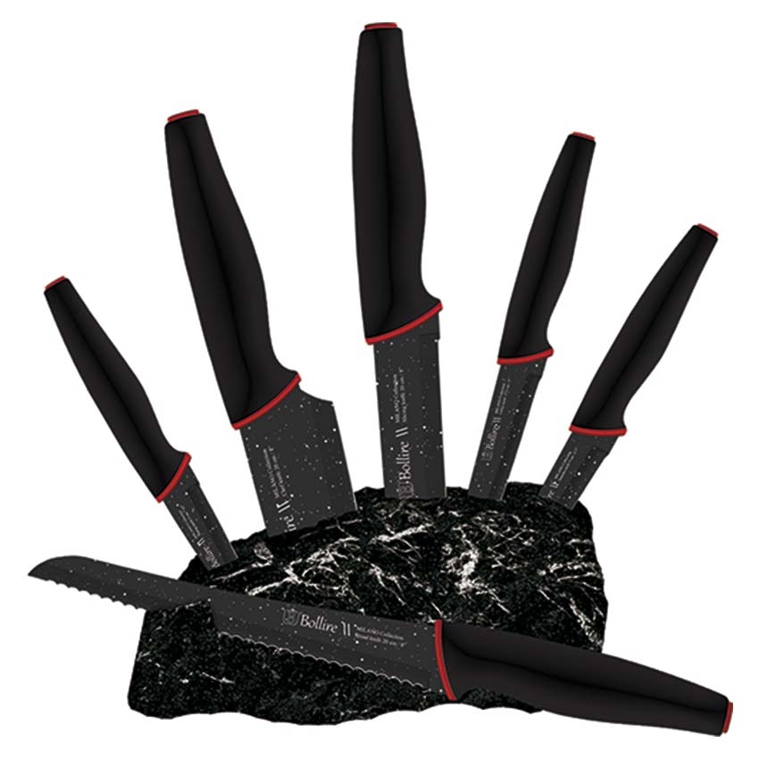 

Набор кухонных ножей Bollire из 6 предметов (BR-6010)