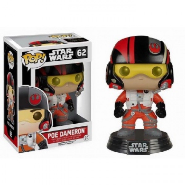 

Фигурка Funko POP! Star Wars Episode VII The Force Awakens - Poe Dameron Vinyl Figure, 6222, 10см