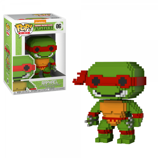 

Фигурка Funko 8-Bit POP! TMNT - Raphael Vinyl Figure, 22984, 10см