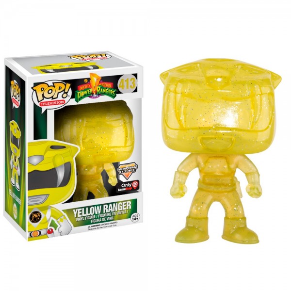

Фигурка Funko POP! TV Mighty Morphin Power Rangers - Yellow Ranger Translucent Variant Vinyl Figure, 12626, 10 см