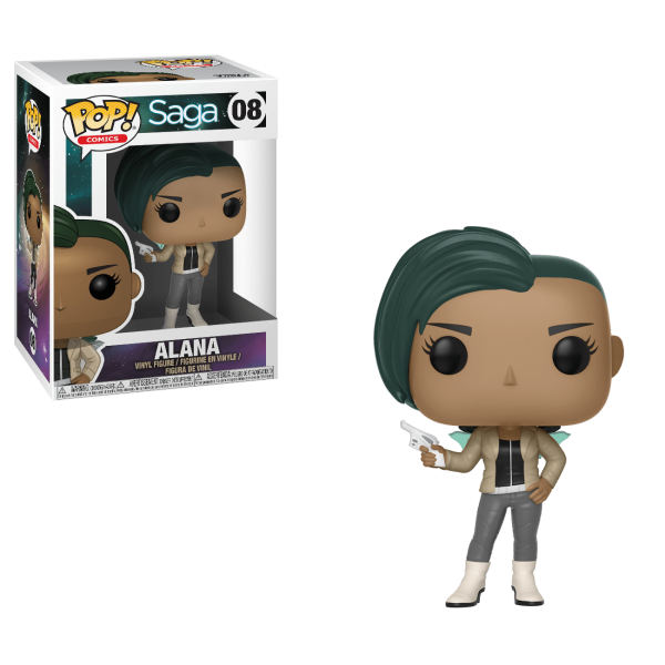 

Фигурка Funko POP! Vinyl: Comics: Saga: Alana with Gun, 27412, 10см