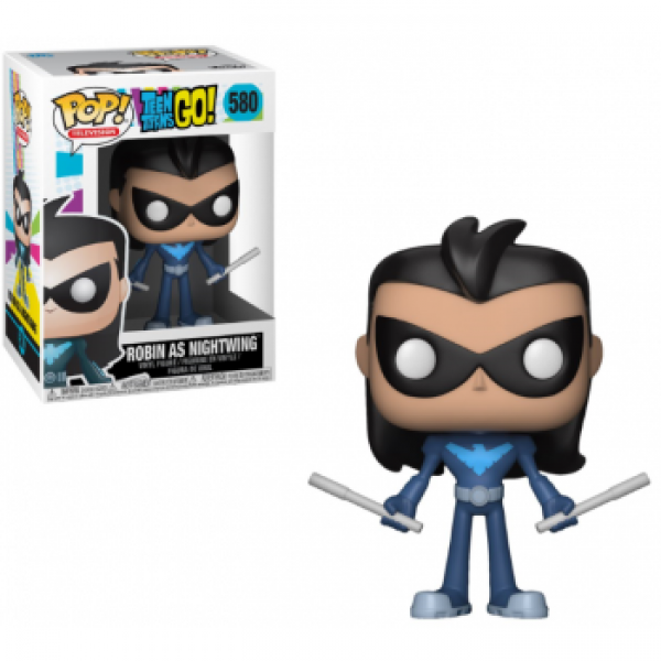 

Фигурка Funko POP! TV Teen Titans Go! S3 - Robin as Nightwing Vinyl Figure, 20389, 10см