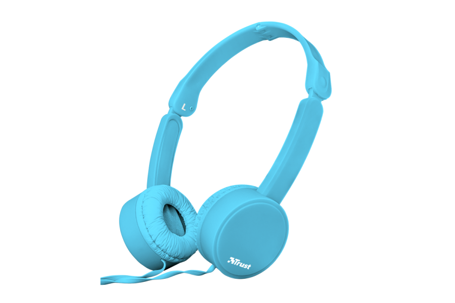 

Складные наушники Trust Nano Foldable Headphones - blue(23100)