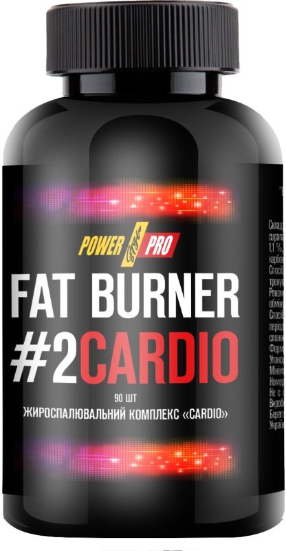 

Жиросжигатель Power Pro Fat Burner №2 Cardio 90 caps