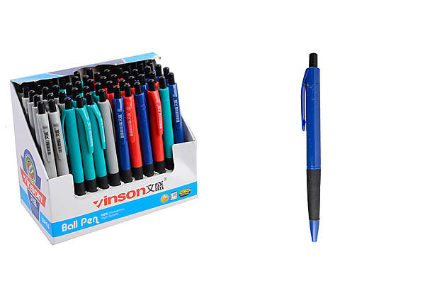 

Набор шариковых ручек, синие, диаметр 1 мм, упаковка 60 штук BallPen (C37096)