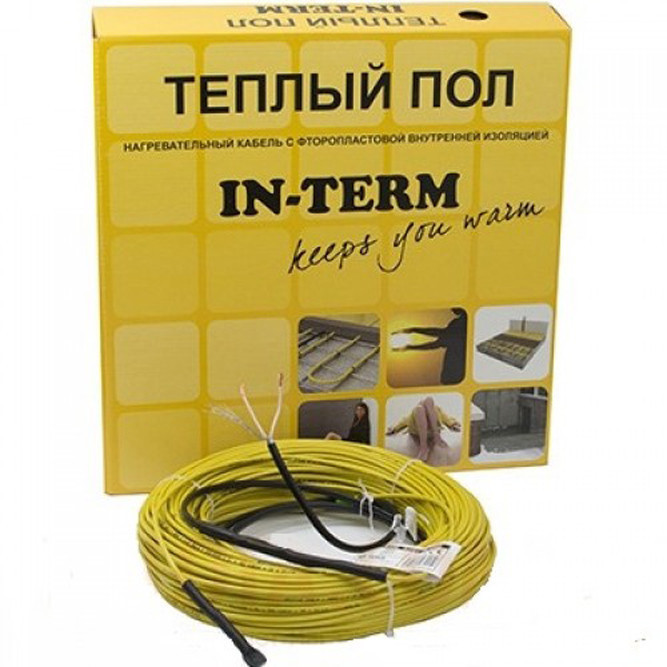 

Теплый пол In-Therm 460 Вт (2.2-2.6 м2) двухжильный кабель под плитку
