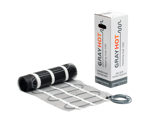 

GrayHot 1531 Вт (10,2 м2) тонкий мат, теплый пол под плитку