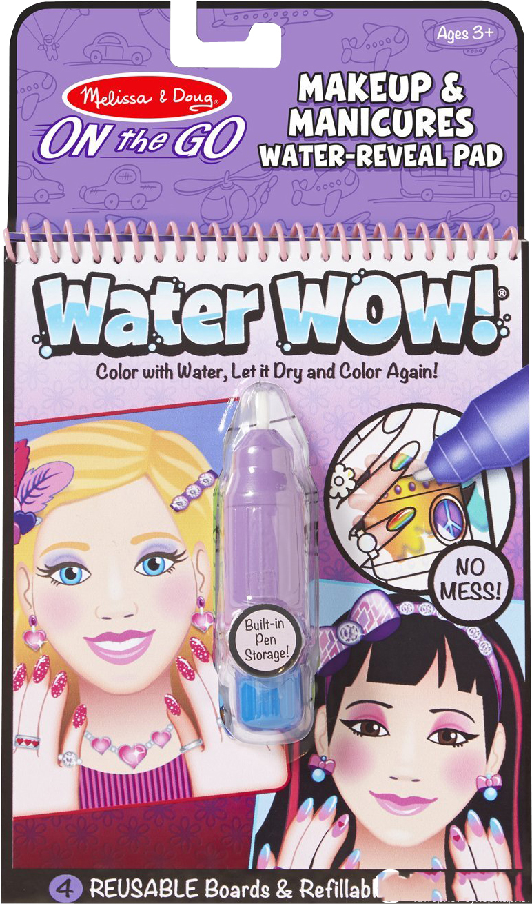 

Волшебная водная раскраска Макияж и маникюр Makeup & Manicures Melissa&Doug MD19416