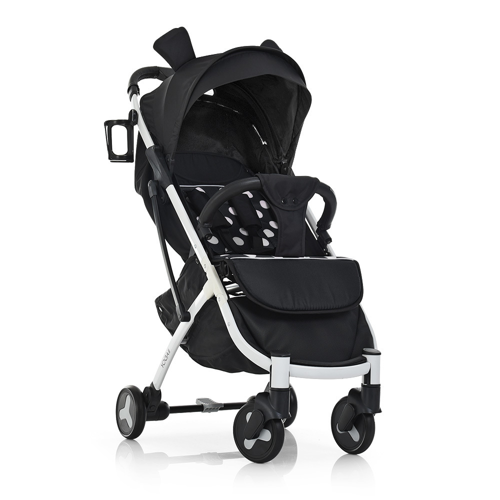 

Прогулочная коляска El Camino Yoga II M 3910-2 Black/White (M 3910)