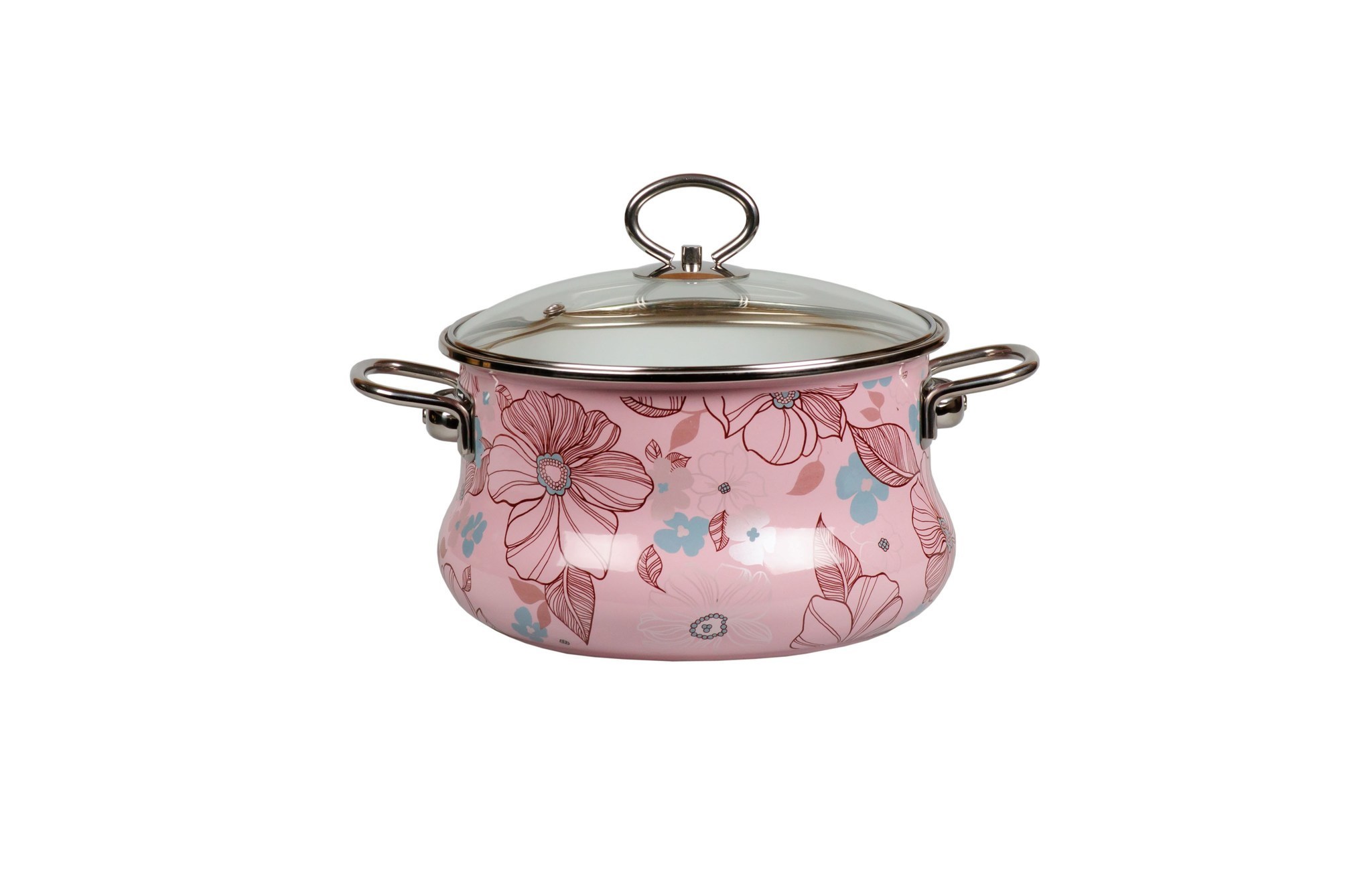 

Кастрюля Vitross с крышкой 20 см 3 л Pink
