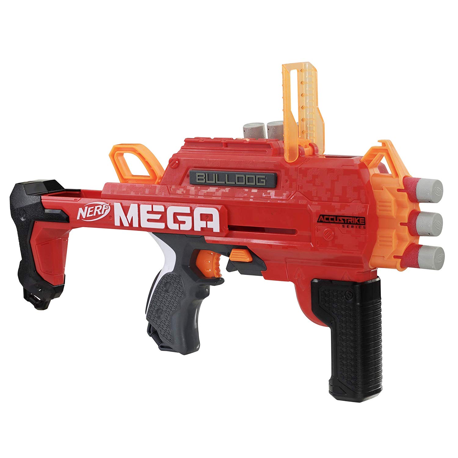 

Бластер Нерф Мега Бульдог Nerf Accustrike Mega Bulldog