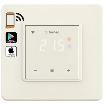 

Wi-fi терморегулятор Terneo sx (сл. кость) для теплого пола