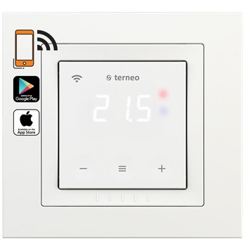

Wi-fi терморегулятор Terneo sx unic (белый) для теплого пола