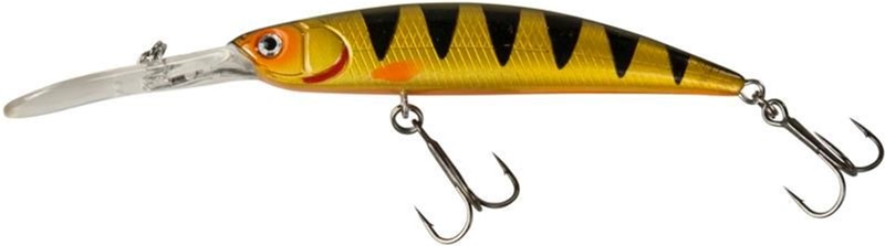 

Воблер DAM Effzett Pro-Lite Minnow DD 90 мм 12 г (perch) FL Золотисто-черный (56356)