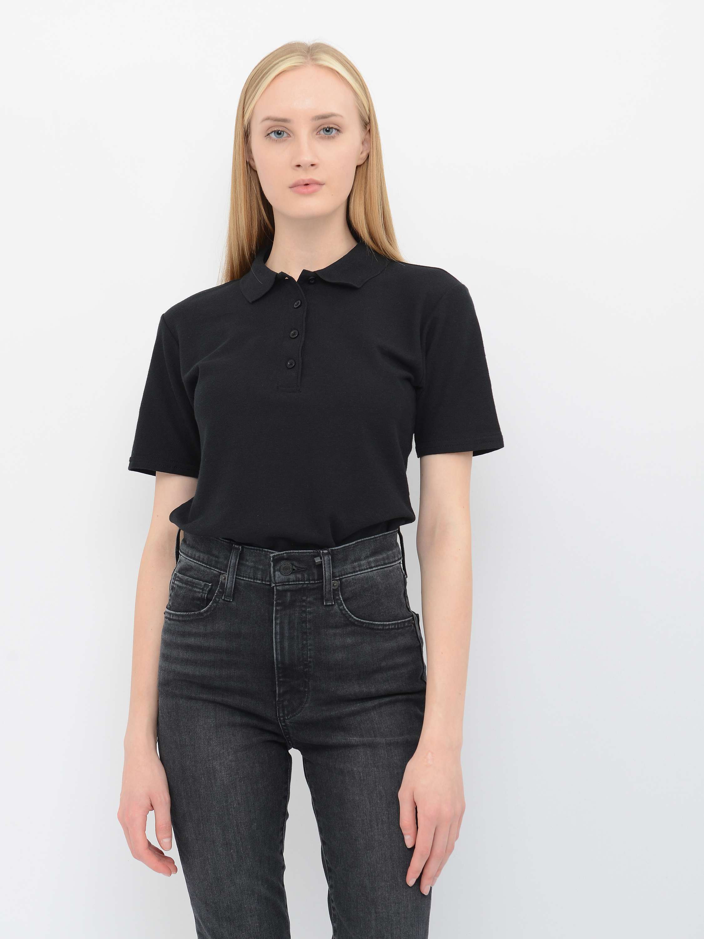

Поло Gildan giL64800bl Softstyle Ladie  Черное, Поло Gildan giL64800bl Softstyle Ladie L Черное