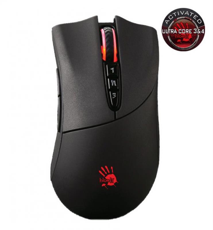 

Мышь беспроводная A4Tech R30A Bloody Black USB