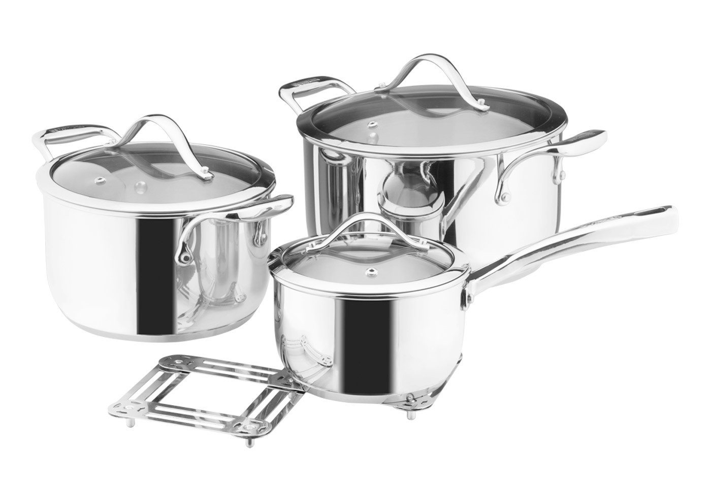

Набор посуды Vinzer Chef из 7 предметов