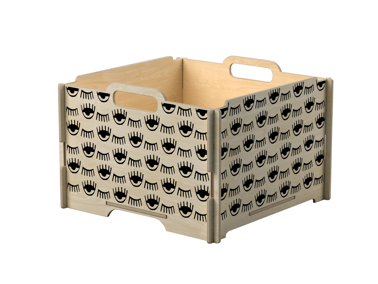 

Ящик LEGNA LEGO Print + 40х40х28 см Глаза (dYA -12)