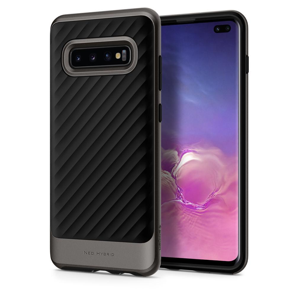 

Чехол Spigen Neo Hybrid для Samsung Galaxy S10 Plus Gunmetal