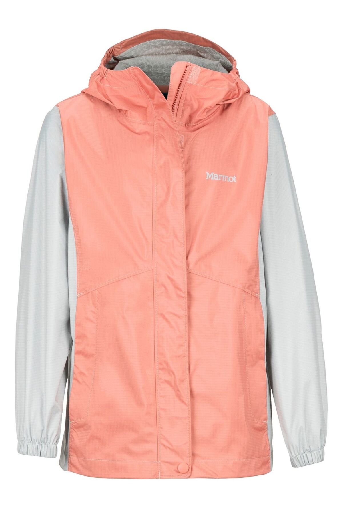 

Куртка детская для девочек Marmot Girls PreCip Eco Jacket M Белый-Розовый