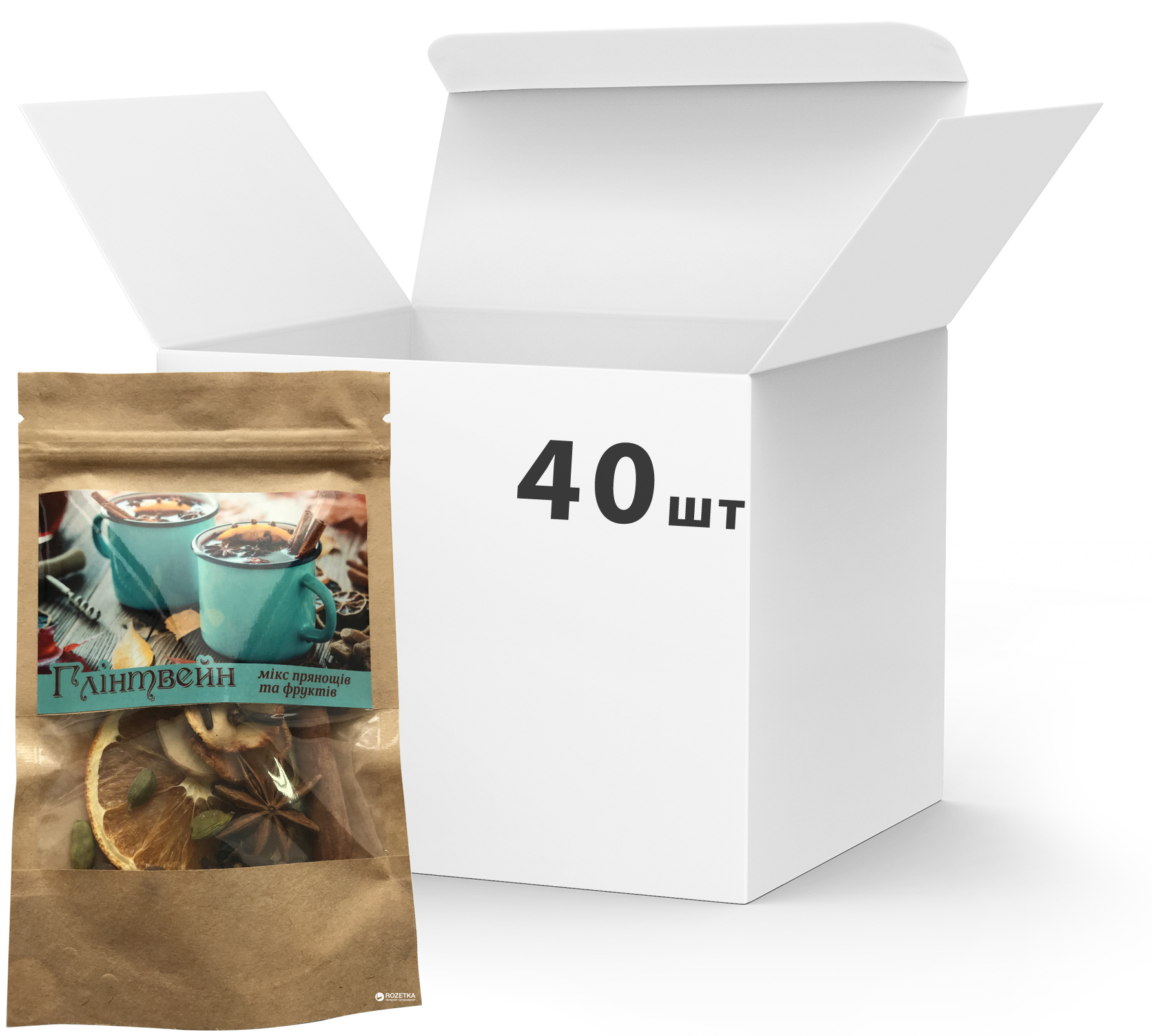 Акція на Упаковка приправы для глинтвейна Dr.IgeL Микс пряностей и фруктов 20 г х 40 шт (24820155170010) від Rozetka UA