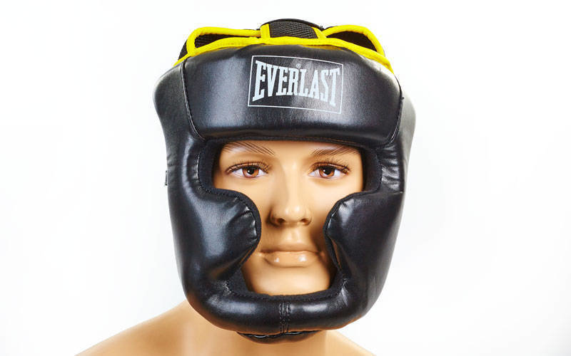 

Шлем боксерский с полной защитой Everlast BO-6001-BK размер L