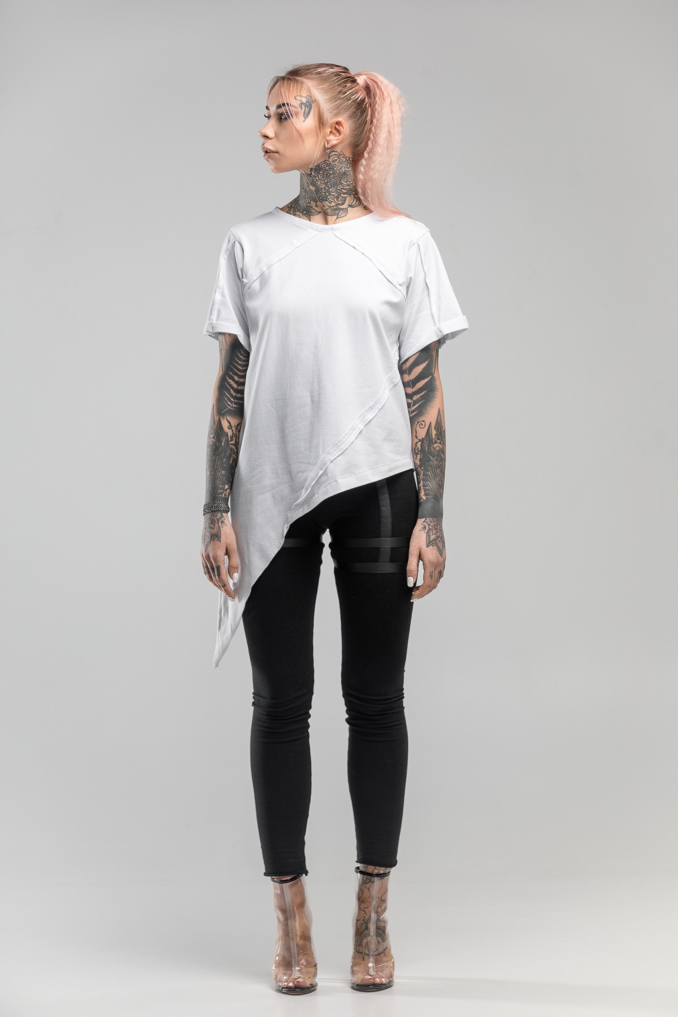

Футболка Midnight A0145 Minimalist hipster M Белая
