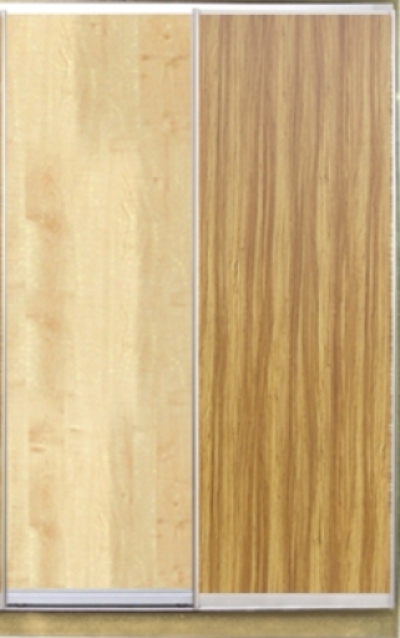 

Шкаф купе Luxe Studio Стандарт-2 ДСП-3 1300x2400x600 двухдверный