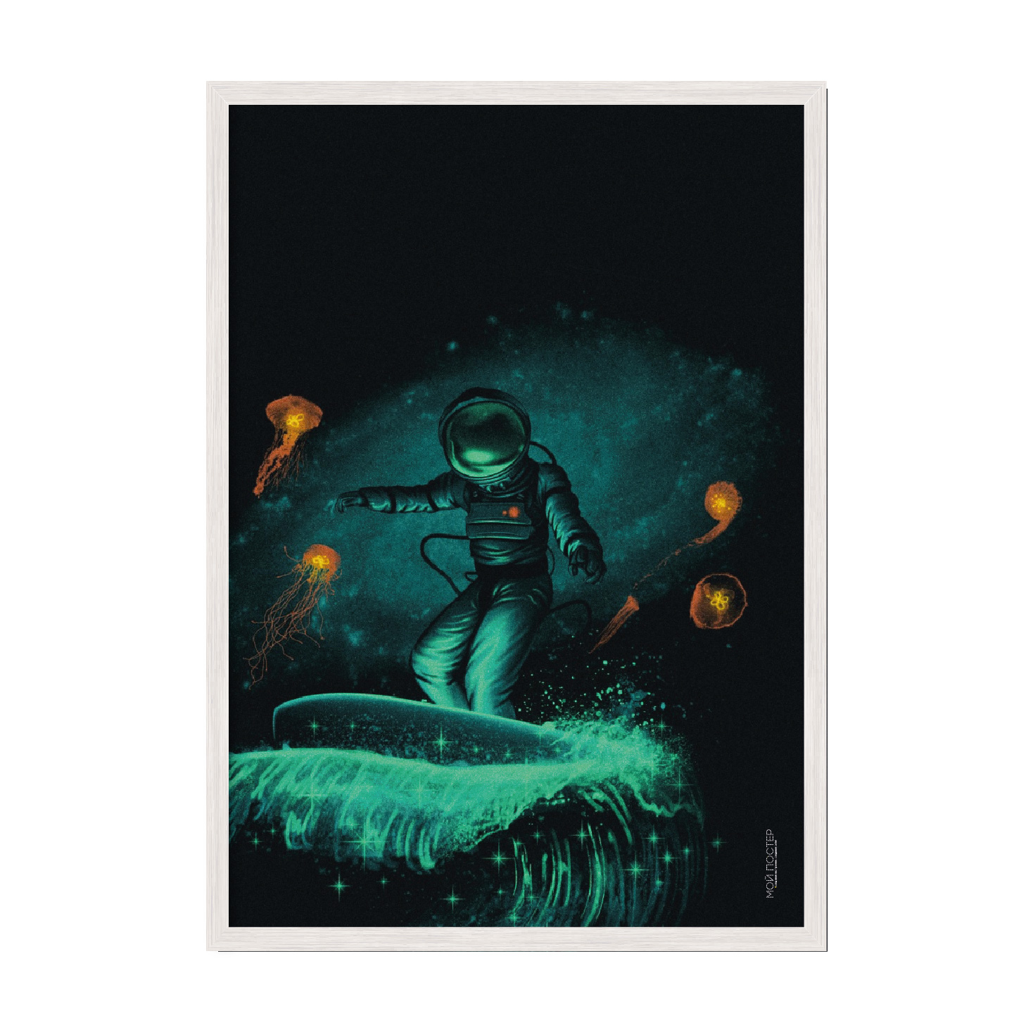 

Постер "WATER SPACE" без стекла 42 x 59.4 см в белой рамке