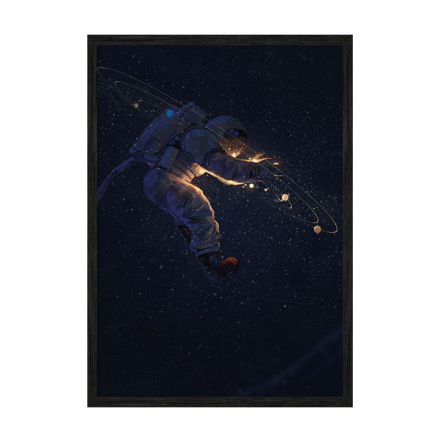 

Постер "Dark Space" без стекла 59.6 x 84 см в чёрной рамке