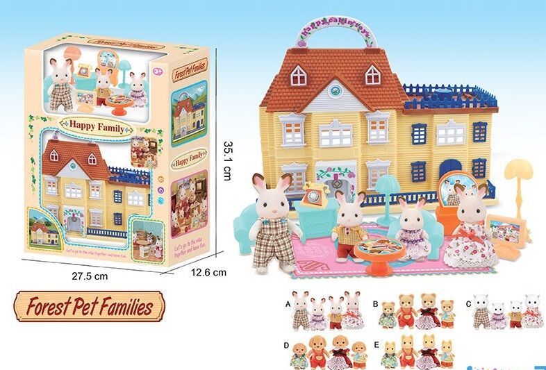 

Домик Счастливая Семья фигурки, аксессуары Star Toys Factor Co (20034)