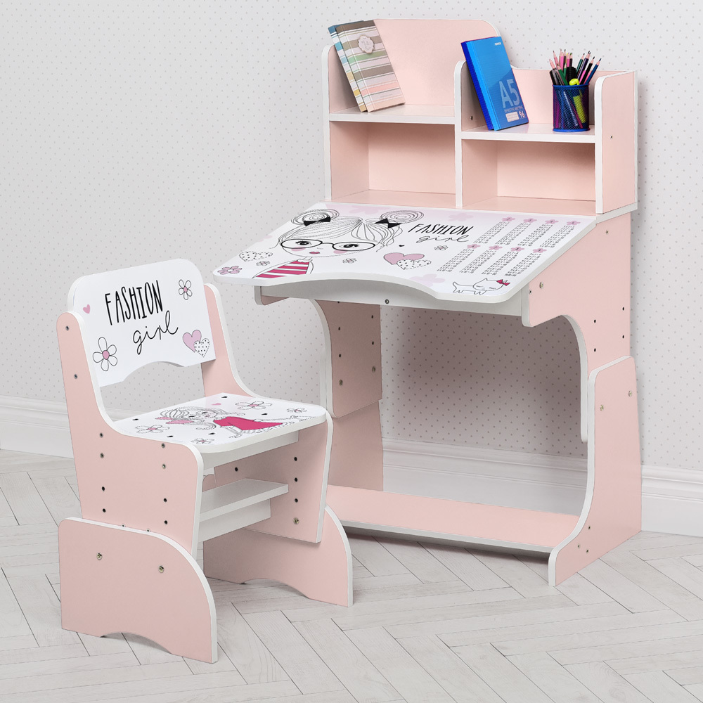 

Парта Bambi Fashion girl W 2071-99-2 Pink (W 2071-99)