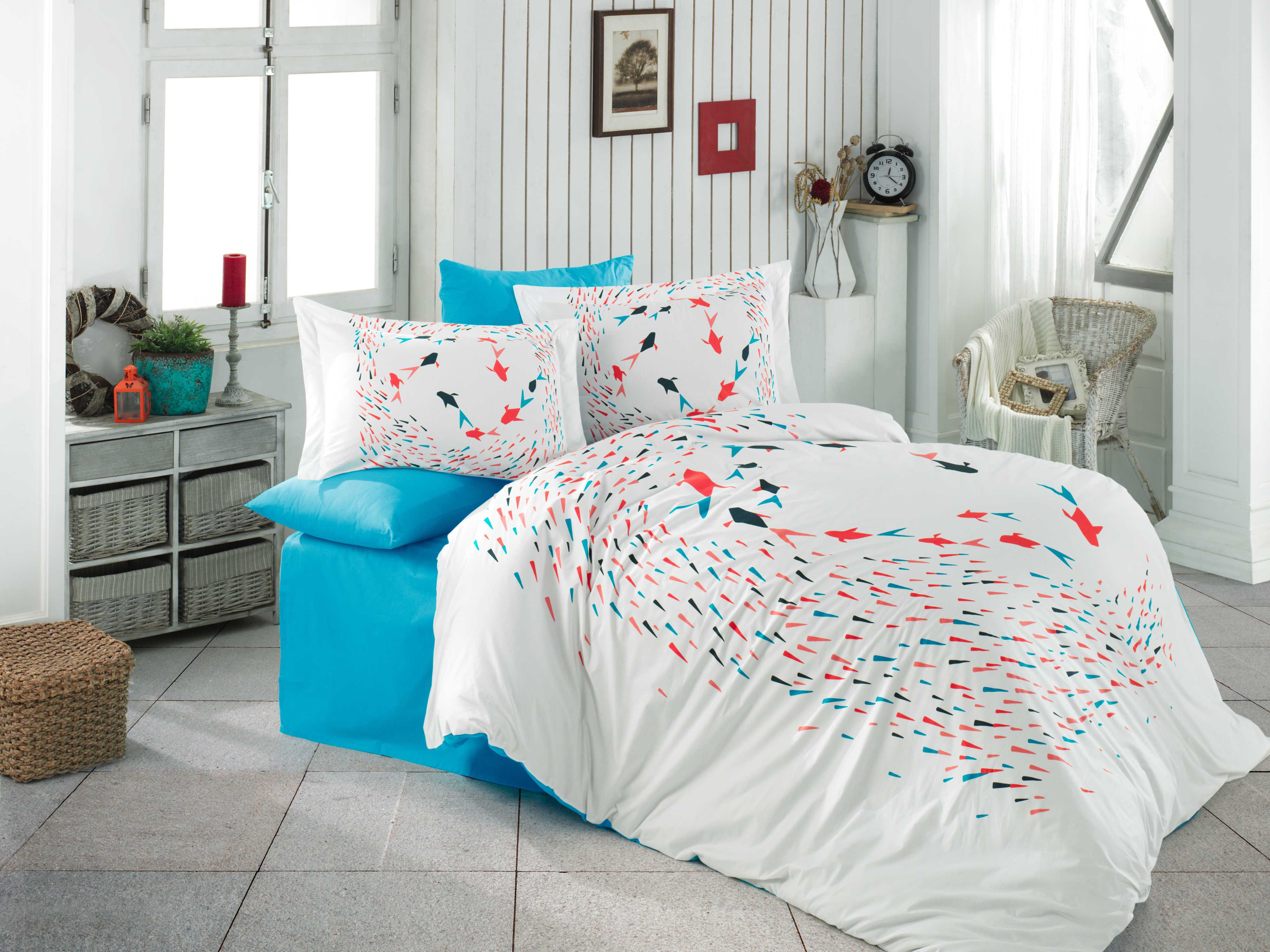 

Комплект постельного белья Hobby Poplin Delfina 200х220