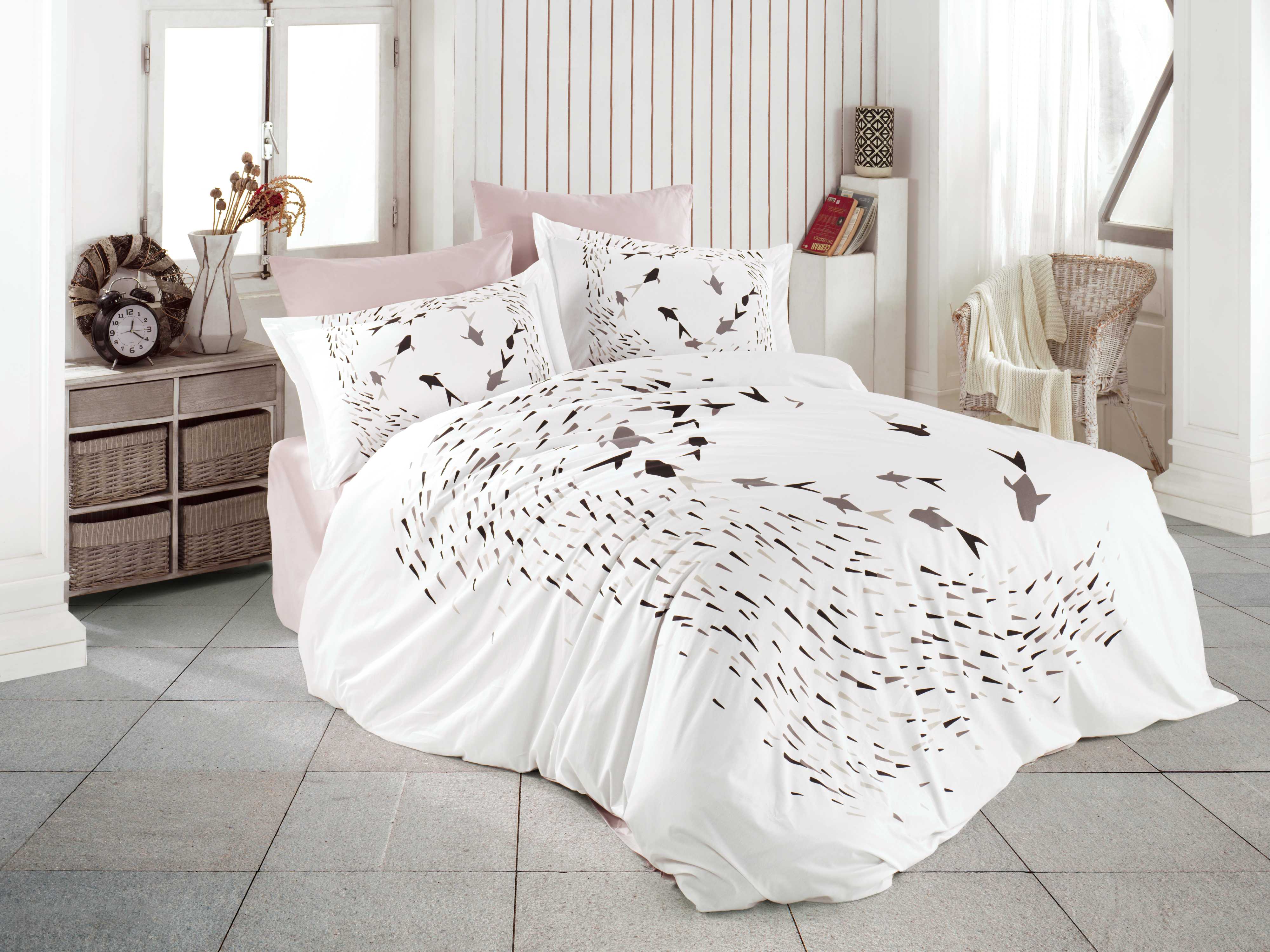

Комплект постельного белья Hobby Poplin Delfina 160х220