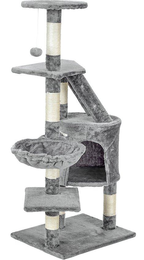 

Когтеточка, домики, дряпка для кошек AVKO Buffy Grey 1606