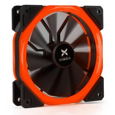 

Кулер для корпуса Vinga LED fan-02 red