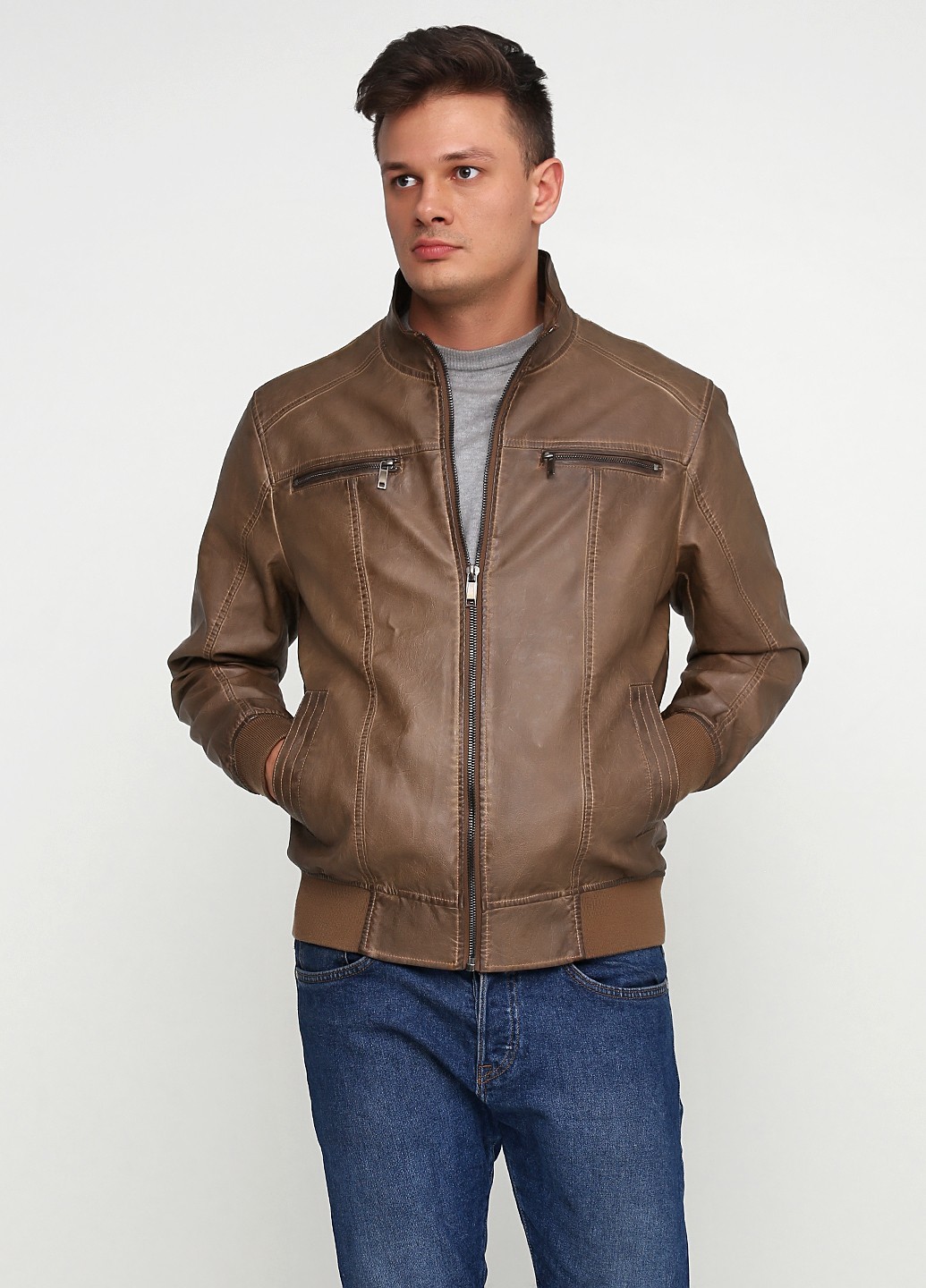 

Курточка Mans World (77-KU-24-01-brown-L)