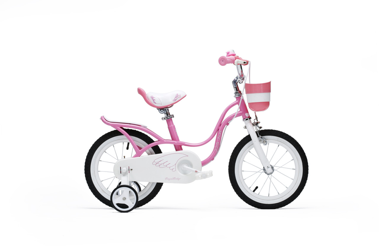 

Детский велосипед Royal Baby Little Swan Steel RB16-18 РОЗОВЫЙ
