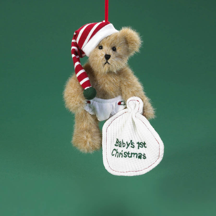 

Американский коллекционный Boyds Bears медведь Bundles Бежевый ( 2048 )