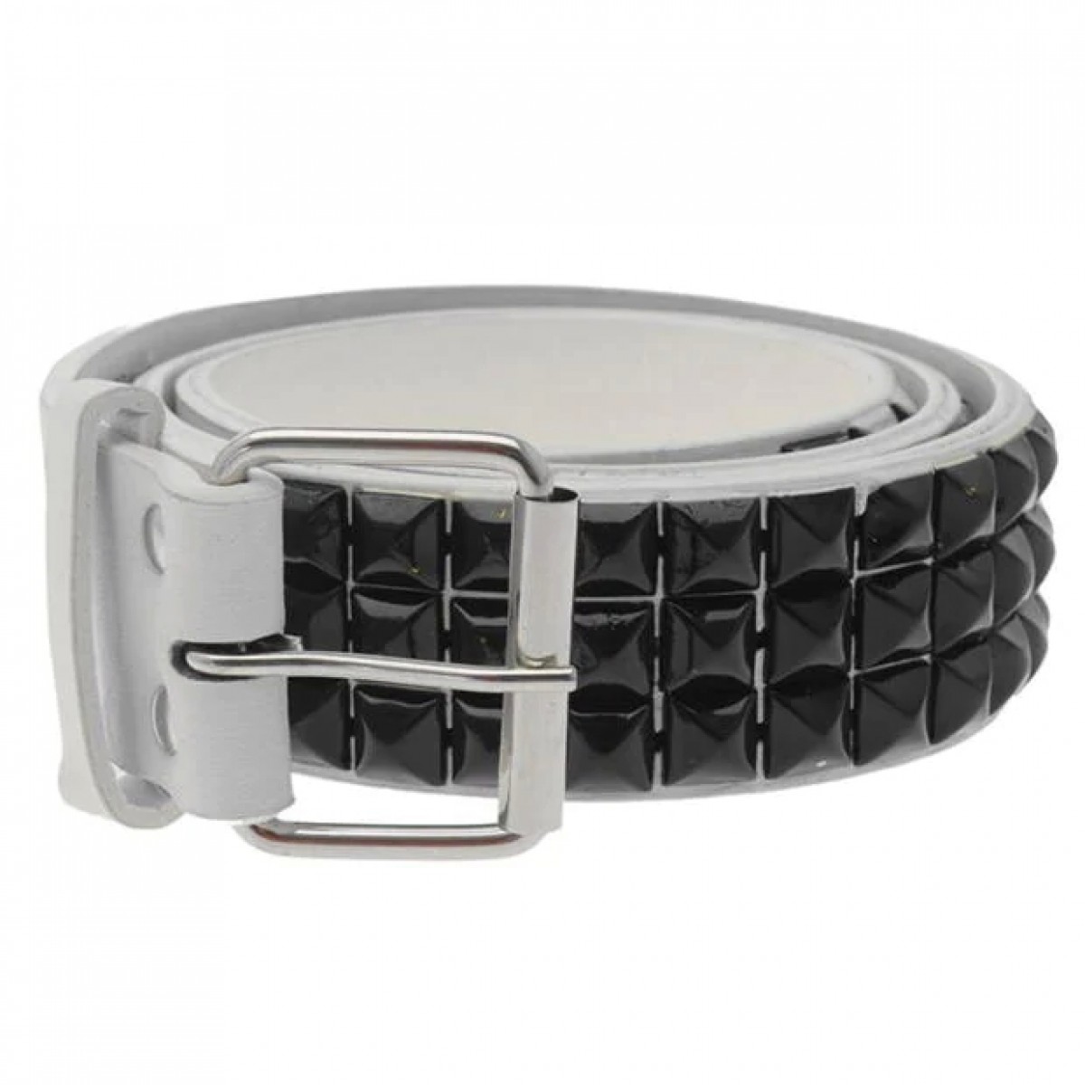 

Ремень Pulp 3 Row Stud White/Black, S (44)