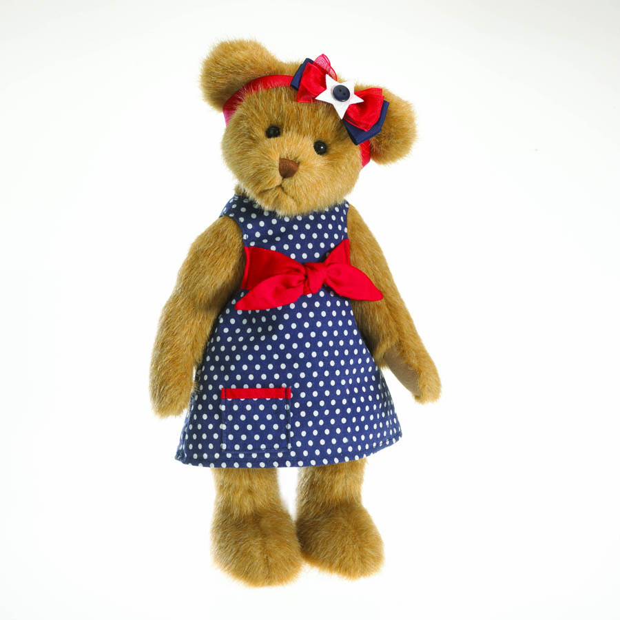 

Американский коллекционный Boyds Bears медведь Whitney Бежевый ( 2080 )