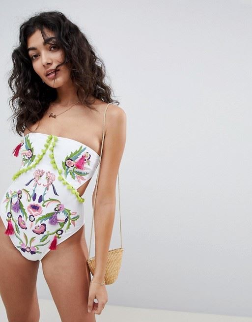 

Цельный купальник Asos XL SW001657
