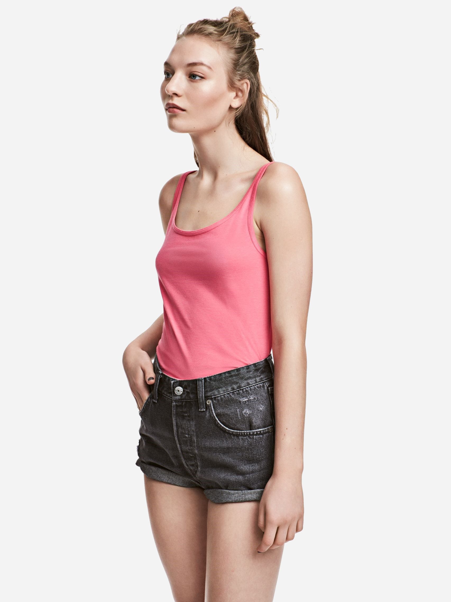 

Майка H&M 3550726RP21  Розовая, Майка H&M 3550726RP21 XS Розовая